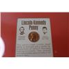Image 5 : Framed Lincoln-Kennedy Penny - 9x12in