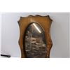 Image 3 : Wooden Ledge Mirror (23 - 1/4 x 11 - 11 - 1/4")