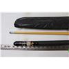 Image 2 : Pool Cue with Case -- Miller Genuine Draft