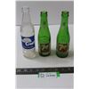 Image 1 : (3) Vintage Glass Pop Bottles- 7up, Sun Crest