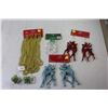 Image 2 : Lot of Christmas Décor -- Garland, Ornaments