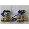 Image 2 : (2) Ball Valve 1/2" + Ball Valve 3/4" + (2) Stop and Waste Valve 1/2"