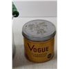 Image 3 : (2) Plungers + Mop Bucket + Vogue Cigarette Tobacco Tin Can