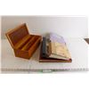 Image 1 : (4) Photo Albums, Wooden Box