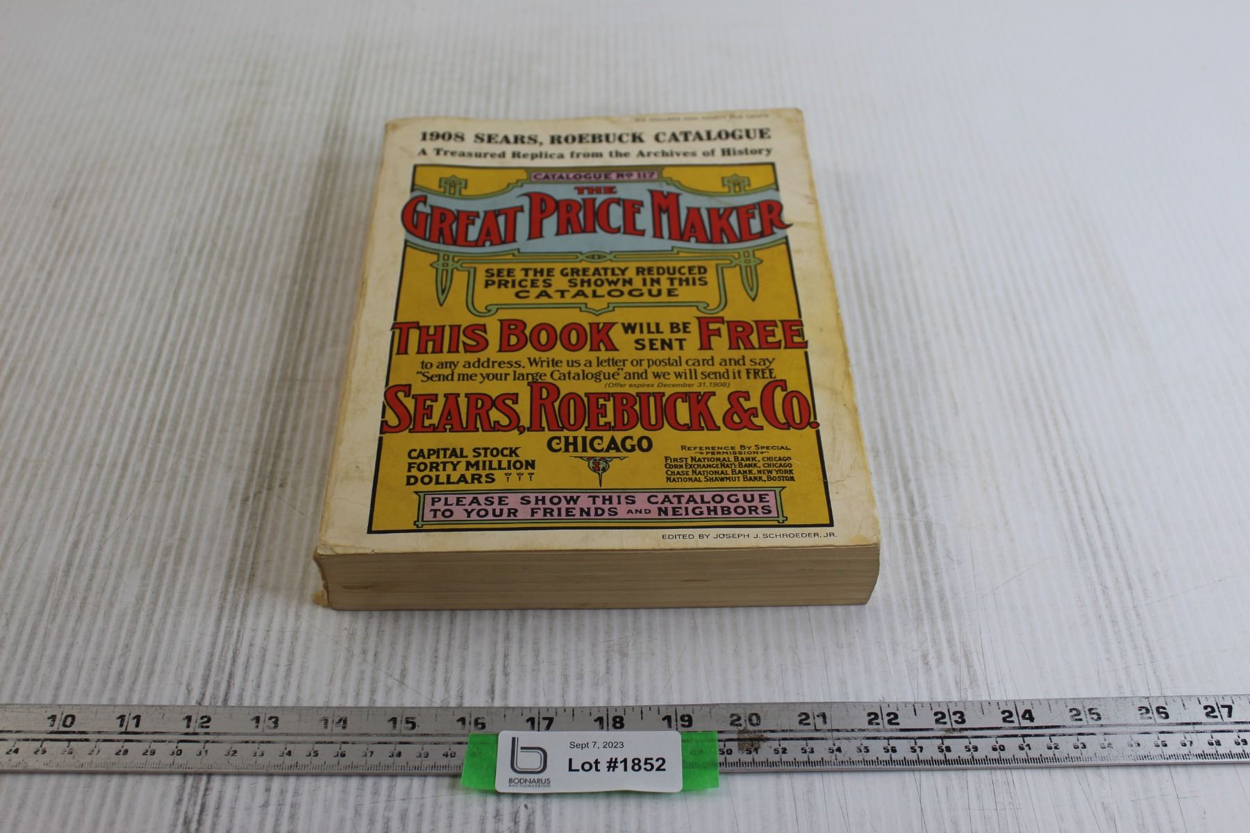 The Great Price Maker Catalogue No. 117 1908 Sears, Roebuck Catalogue