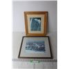 Image 1 : (2) Pieces of Framed Nature Art (12-1/4 x 14-1/2")