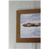 Image 4 : Framed Ceramic Art of a Plane - 8" x 10"