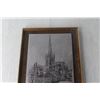 Image 3 : Framed Metal Art of Norwich Cathedral - 8 1/2" x 10 1/2"