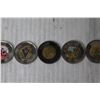 Image 3 : (7) Canadian Commemorative Toonies - D-Day, Victory Day, 1972 Summit Series