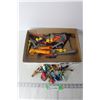 Image 1 : Assorted Toy Parts and Action Figures