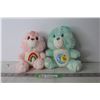 Image 1 : (2) Vintage Care Bear Stuffed Animals