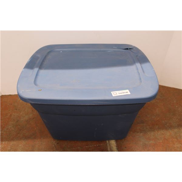 *Rubber Tote (Cracked Lid)