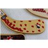 Image 3 : Team Canada Hockey Mini Sticks - Complete Set