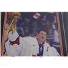 Image 2 : Mario Lemieux Gold Medal Champion Salt Lake City, Utah Wall Decor - 12 1/2" x 16"