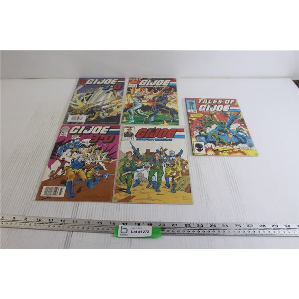 (5) Assorted G.I. Joe Comics