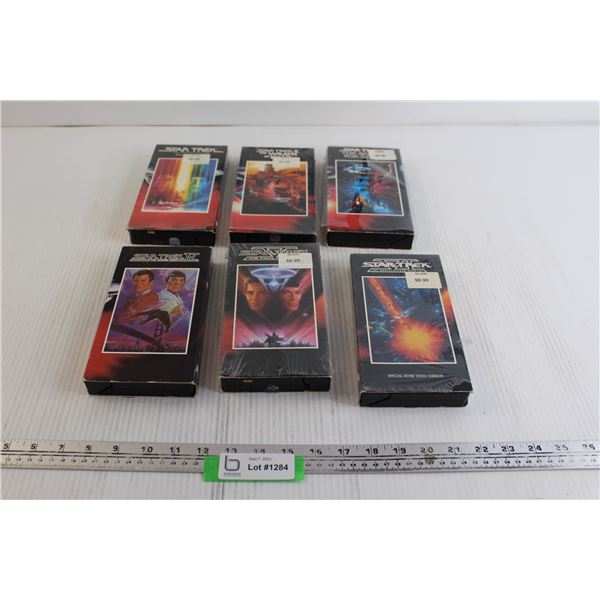 Star Trek VHS Tapes #1-6