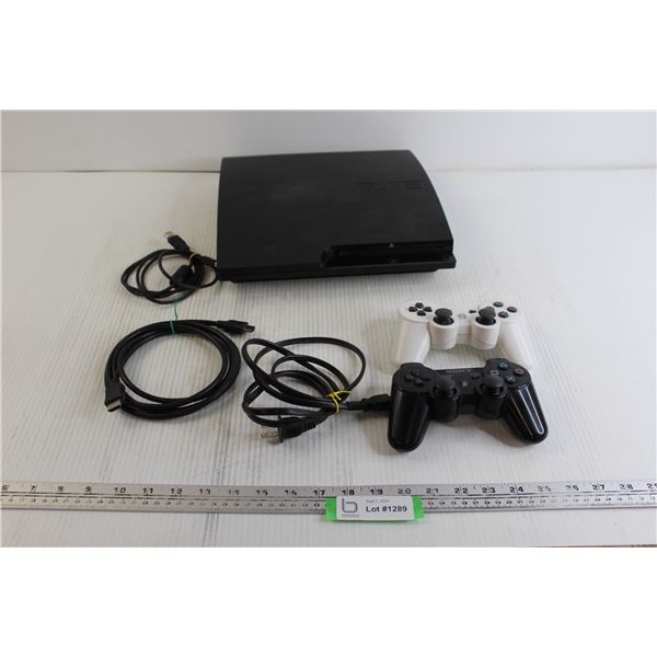 PS3 - Console Works, Controllers Untested