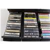 Image 5 : (2) Cassette Tape Holders with Cassettes - Pink Floyd, Meat Loaf, Ozzy Osbourne