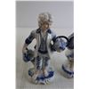 Image 2 : Girl and Boy in Blue and White Decorations