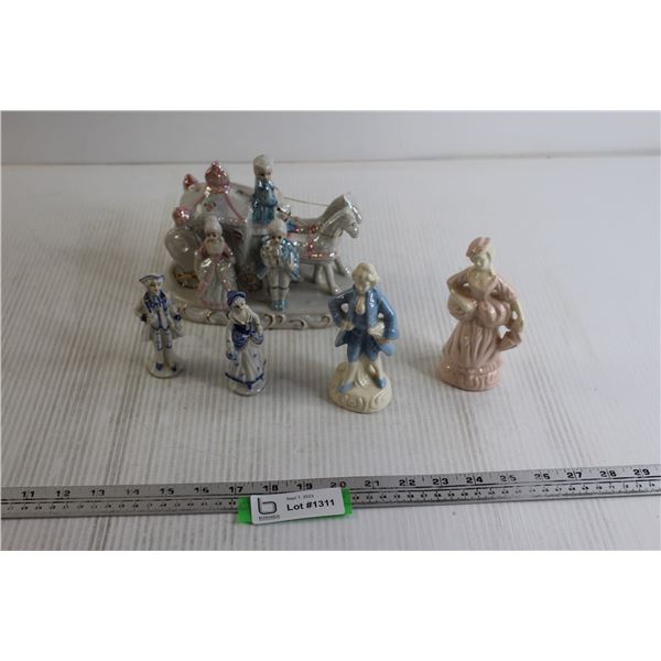 (5) Victorian Era-Esque Figurines