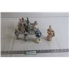 Image 1 : (5) Victorian Era-Esque Figurines