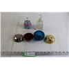 Image 1 : (2) Perfume Bottles, (2) Trinket Holders