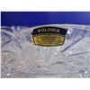 Image 3 : Polonia Lead Crystal Footed Dish