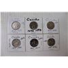 Image 3 : Canadian .25 and .10 Coins (1873-1973,1604-2004)