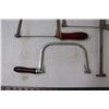 Image 2 : (6) Assorted Coping Saws and Key Hole Saw