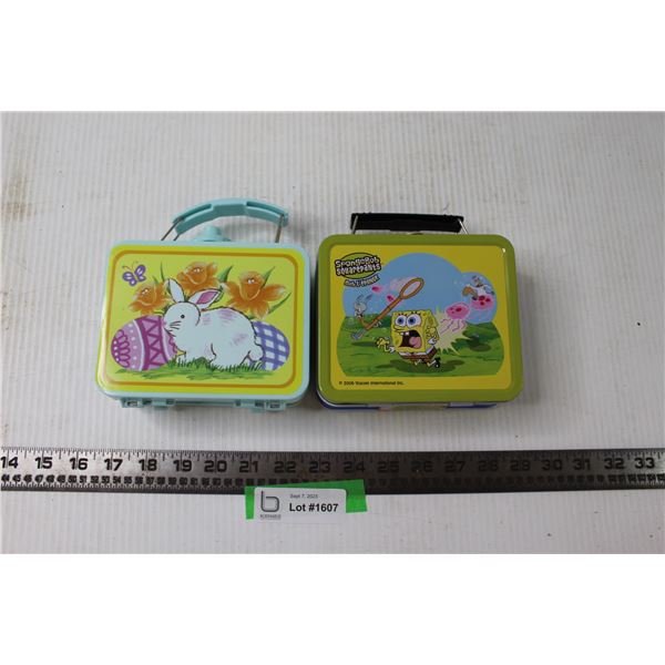 Easter and SpongeBob Kid's Storage Tins