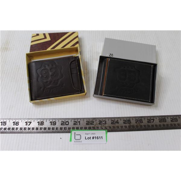 (2) Wallets- New in Box