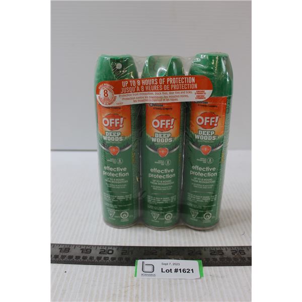 Off Deep Woods Insect Repellent 3 Pack Sealed Bodnarus Auctioneering Off deep woods insect repellent 3 pack sealed bodnarus auctioneering