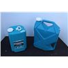 Image 4 : **(2) Blue Plastic Water Jugs