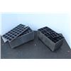 Image 3 : **Quantity Black Plastic Bedding Plant Trays - 21" x 10 1/2"