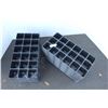 Image 2 : **Quantity Black Bedding Plant Trays - 21" x 10 1/2"