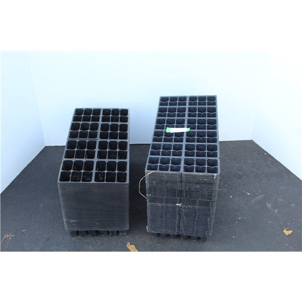 **Quantity Black Bedding Plant Trays - 21  x 10 1/2 