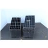 Image 1 : **Quantity Black Bedding Plant Trays - 21" x 10 1/2"