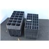 Image 2 : **Quantity Black Bedding Plant Trays - 21" x 10 1/2"