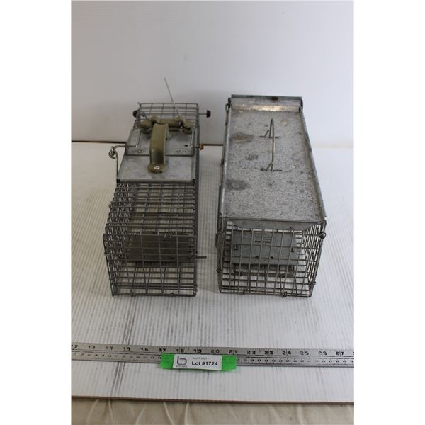 (2x Bid Price) (2) Animal Traps