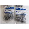 Image 2 : (4) Bags 1/2" PVC Conduit Clamps - (3) are Sealed, (1) has Small Hole