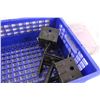 Image 2 : (6) Sawhorse Brackets, Crate, Misc.