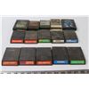 Image 2 : (15) Assorted Atari, Coleco and Mattel Game Cartridges