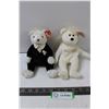 Image 1 : Ty Beanie Babies Wedding Bears