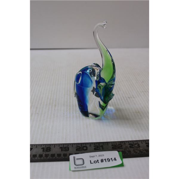 Chilex Art Glass Elephant