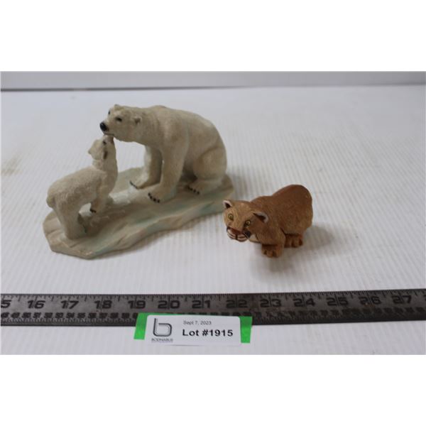 (2) Decorative Animal Pieces