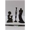 Image 1 : (3) decorative Pieces