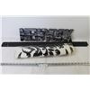 Image 1 : (3) Step Strip Guards - New York Sign - Sticker Strip Used