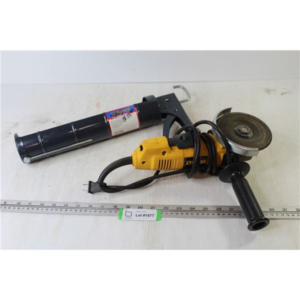 DeWalt Side Grinder - Caulking Gun