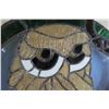 Image 3 : Large Stained Glass Vintage Light Up Owl - 19" x 23 1/2"