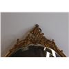 Image 2 : Antique Gold Metal Frame Oval Wall Mirror - 15 1/2" x 22 1/2"